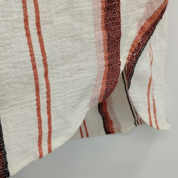 Madewell‎ Central Shirt White Albee Striped Cotton - Picture 7 of 14